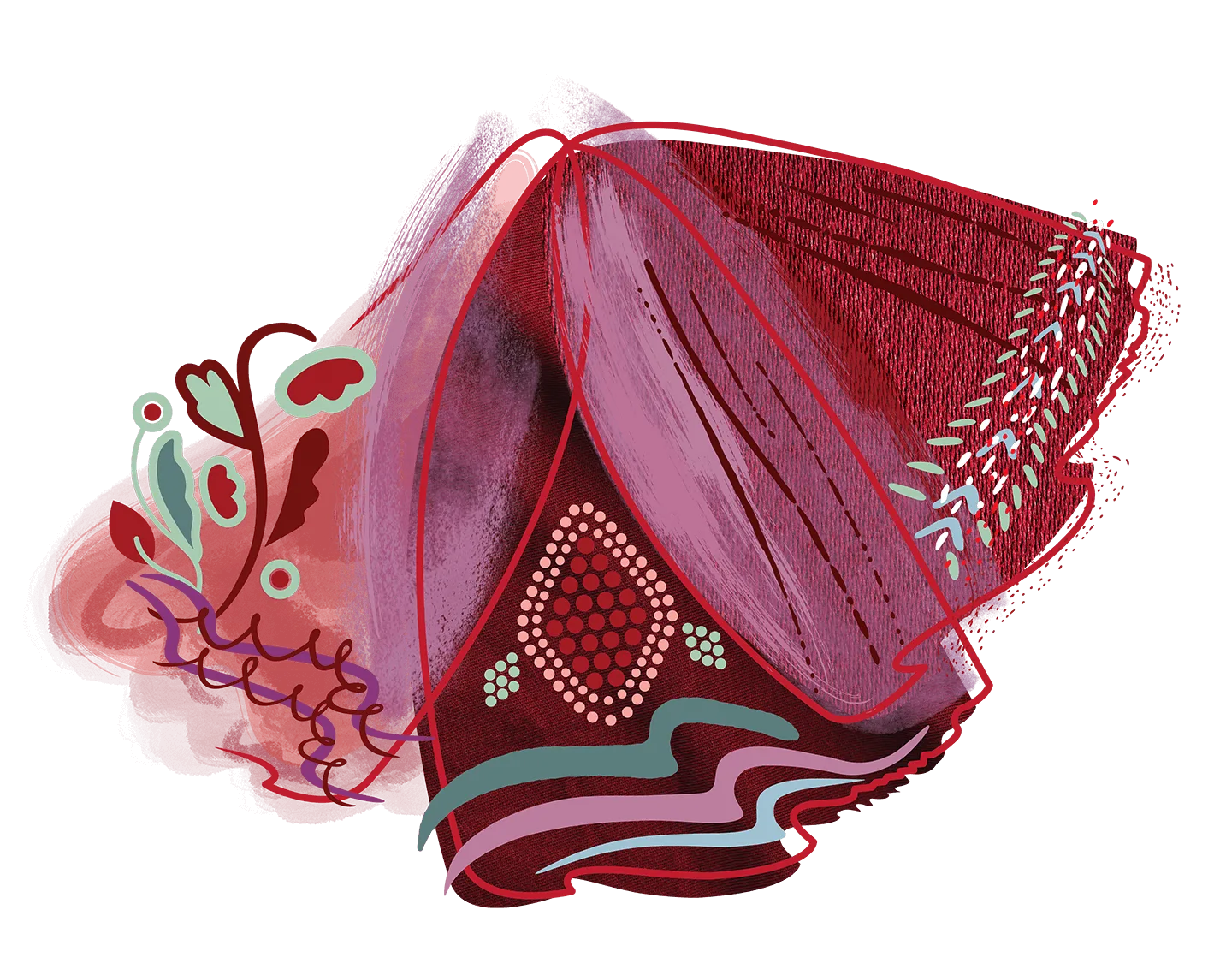 MMIWG2S Illustration Flower 03